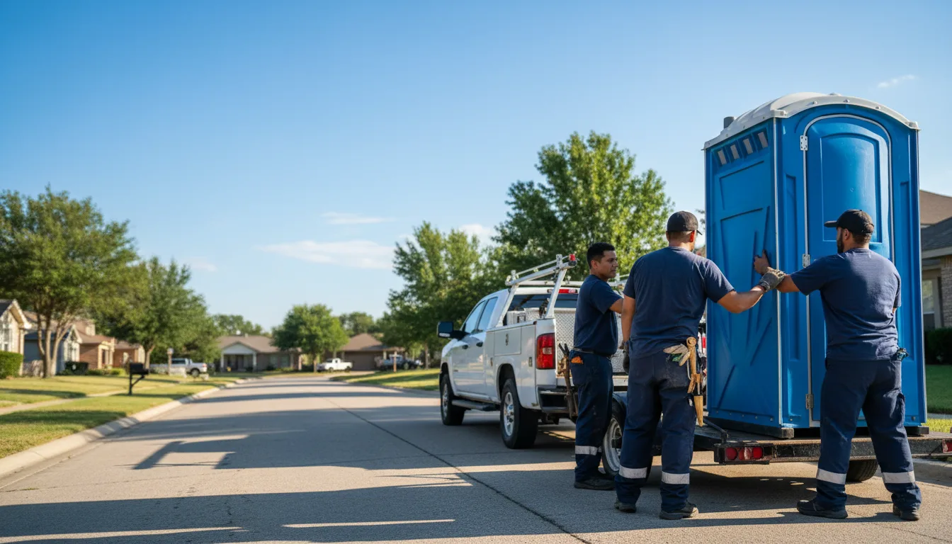Portable Toilet Rental in Pleasanton, TX near me